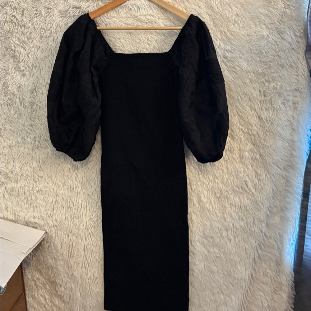 NWT Jealous Tomato Puff Sleeve Bodycon Dress size medium - Picture 4 of 6